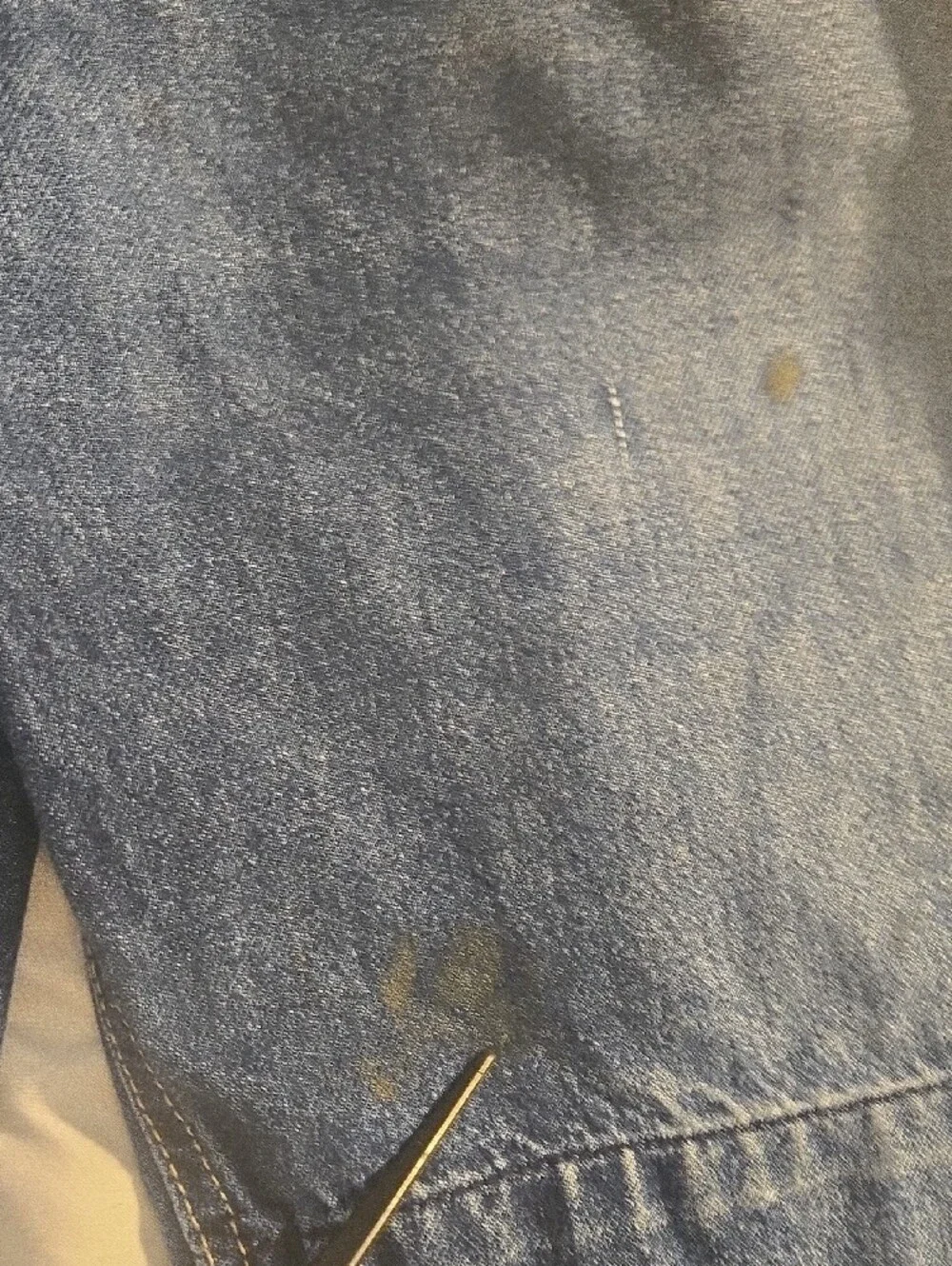 Levi's Men's Blue Relaxed Wide Jeans with Knee Panels